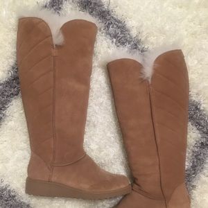 Ugg Rosalind tall boot in chestnut